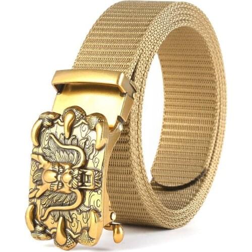 Belt for Men High Quality Belt Army Outdoor Hunting Tactical Multi Function Combat SurvivalMarine Corps Canvas For Nylon Male