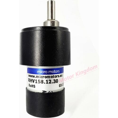 RHV158.12.30 DC12V 210RPM Mini electric motor Slow Speed Metal Gear Motor DIY Smart Car