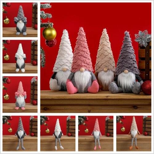 Christmas Decoration 2021 Christmas Decor for Home Faceless Doll Christmas Ornaments Navidad Santa Claus Xmas Gift New Year 2022