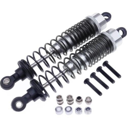 RCAWD 2pcs alloy front and rear shock absorber damper oil filled type for 1-10 RGT 86100 86110 FTX5579 Outback Fury crawler part
