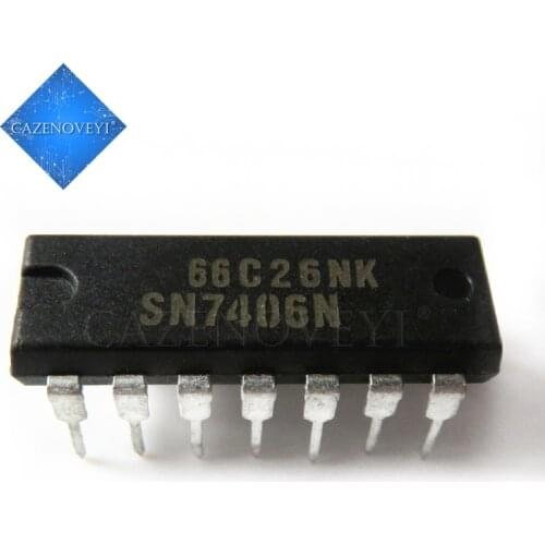 5pcs/lot SN7406N SN7406 DIP-14 In Stock