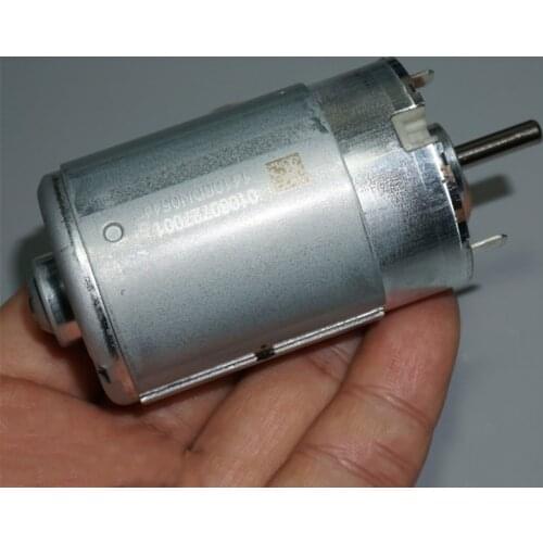 DC 5V-12V 9700RPM Large Torque 7-Pole Rotor Ball Bearing Reverse Shaft Small DC Motor for Car components Toy Model