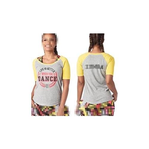 FIT FUNKY Womens Knitted cotton clothes zum fitness clothes tshirt tops unisex t shirt T1645