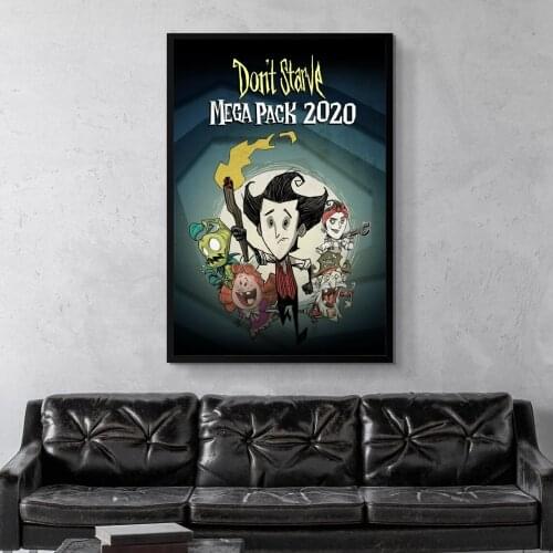 Don't Starve Mega Video Game Canvas Poster Home Wall Painting Decoration (No Frame)