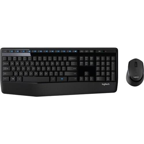 HERSEYSTORE Logitech MK345 Wireless Keyboard & Mouse Set-Black