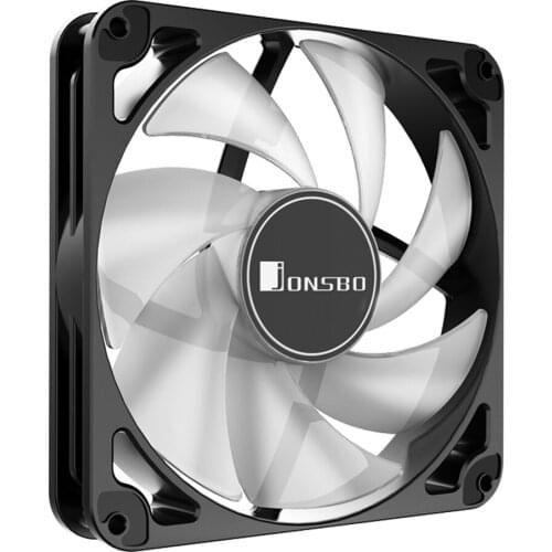 JONSBO FR140S 14cm Computer Case Cooling Fan 5V 3 Pin ARGB 4 Pin PWM Gorgeous Quiet PC Chassis Cooler Radiator