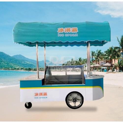 Factory Customization Mobile Sale Gelato Pizza Hamburger French Fries Hot Dog Vendor