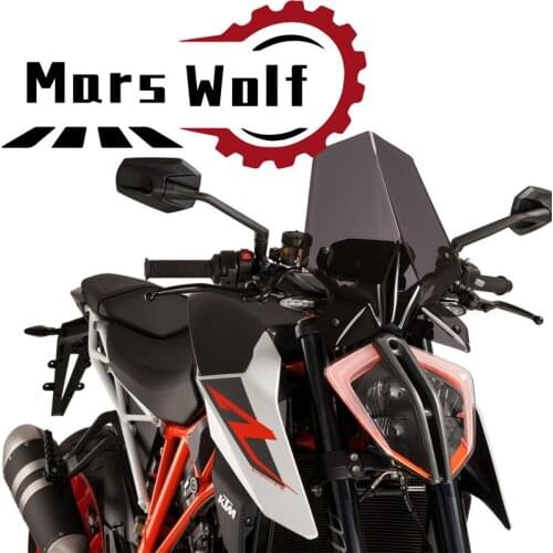 Motorcycle Sports Touring Windshield Deflector WindScreen Visor Viser For 1290 Superduke R 2018 2019 2020 1290 SUPERDUKE-R 1290