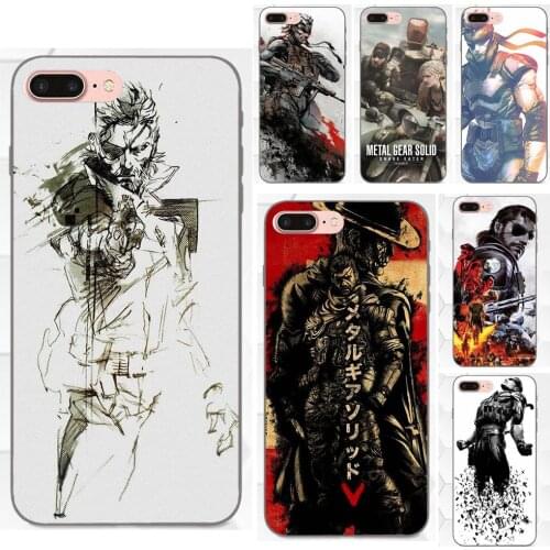 Soft Protective Cover Case Metal Gear Solid For Xiaomi Mi Mix Max Note 2 2S 3 5X 6 8 SE A1 Play F1