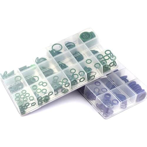 Wholesale 225 pcs 18 Sizes Rubber O Ring Assortment Automobile Air-Conditioning Compressor Rubber Sealing Ring Repair Tools