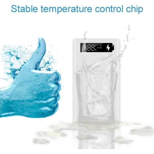 M6 Portable Micro USB Type-C Power Bank Case DIY18650 Battery Charger Box with LCD Screen LED Light for Outdoors