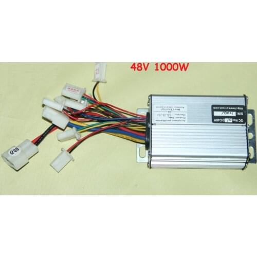 1000W motor brush controller 36V 48V scooter accessories motor speed controller parts controlador de motor para patinete