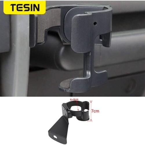 TESIN Car Bracket For Jeep Wrangler TJ 1997-2006 Car Water Cup Holder Walkie talkie bracket Accessories For Jeep Wrangler TJ
