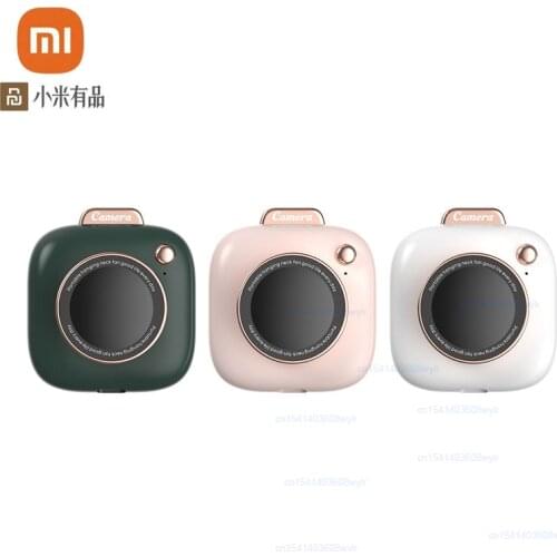 Xiaomi 2021 new Xiaomi Youpin hanging neck fan student mini fan summer Portable silent fan usb charging handheld camera fan