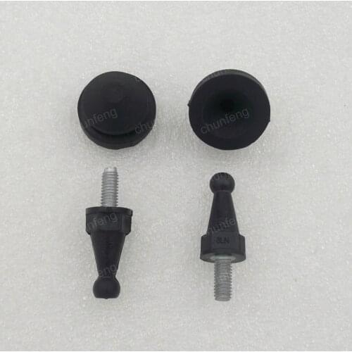 For Chery A3 A5 4G16 Engine Trim Cover Post Bracket Aprons Cushion Pillar Support Rubber Ring Shock Absorber Pad