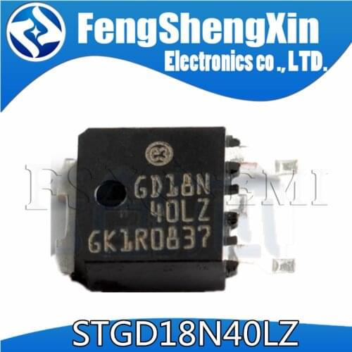 10pcs/lot STGD18N40LZT4 GD18N40LZ IGBT STGD18N40LZ TO-252