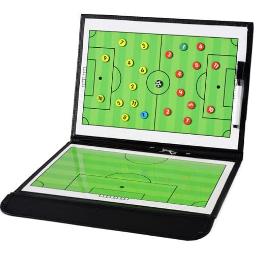 54cm Foldable Magnetic Tactic Board Soccer Coaching Coachs Tactical Board Football Game Football Training Tactics Clipboard HOT