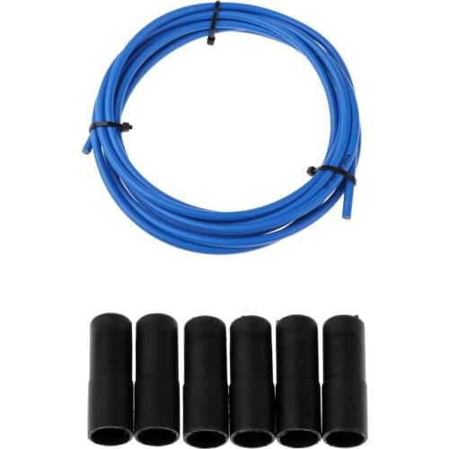 6pcs/Pack Bike Plastic Brake Cable End Crimps Cap with Bicycle Brake Cable