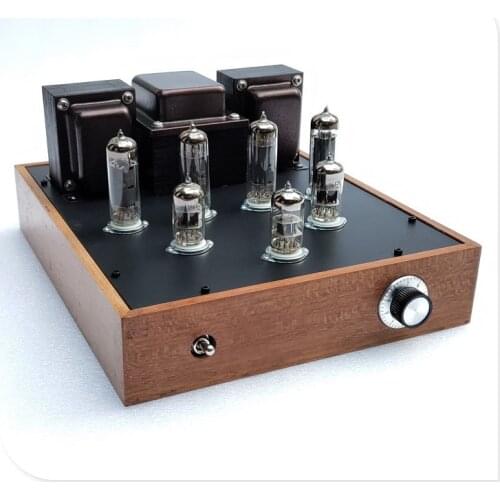 Latest arrival 6P14 push-pull tube power amplifier tube 15W*2 35HZ-20KHZ distortion: ≤0.5% 3-band audio equalization/5670 6N1-J
