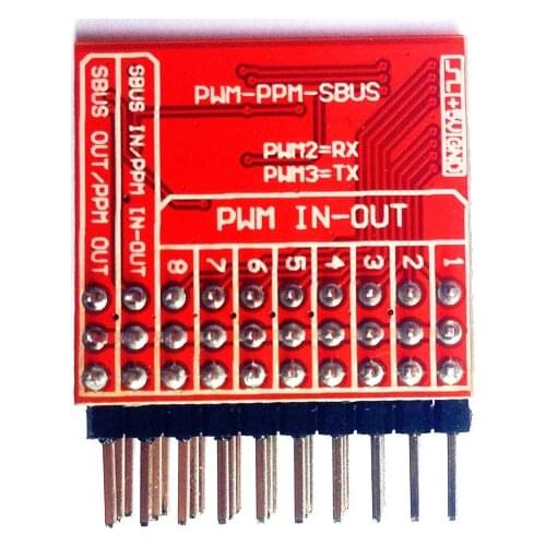 8CH Receiver PWM to PPM SBUS DBUS S-BUS Encoder Signal Converter Module for RC Phantom 2 XAircraft MINIX SuperX V2