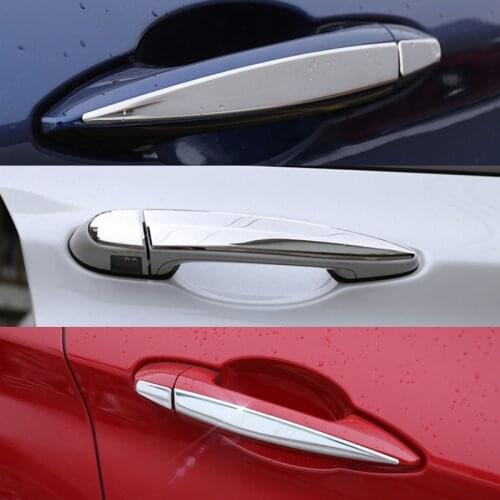 8Pcs Stainless Steel Door Handle Cover Trim for BMW 1 3 5 Series F20 F30 F35 X1 E84 X3 F25 X4 F26 X5 X6 E70 E71 2012 2013 2014