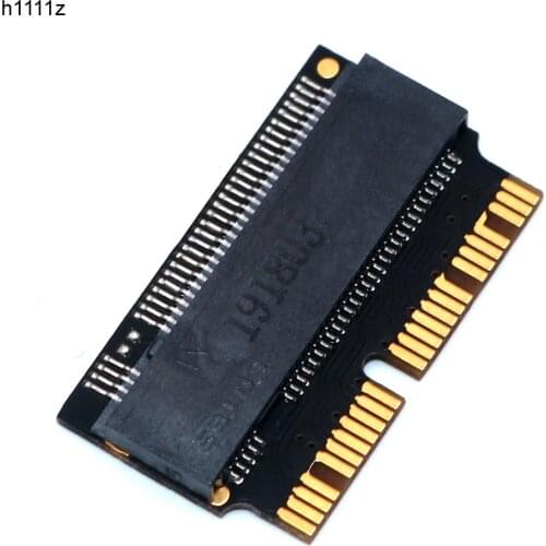 50pcs For Macbook SSD Adapter NVMe PCIe M.2 M Key SSD for Macbook Air 2013 2014 2015 Expansion Card For Macbook Pro Retina A1398