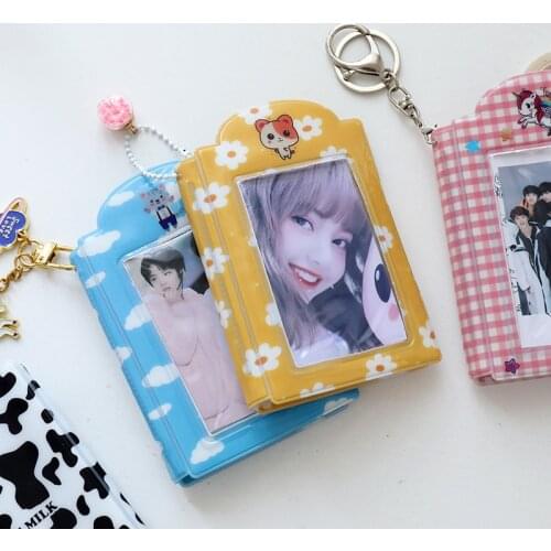 32 Pockets Cartoon Photo Album Cartoon Card Pouch Style Album for 3 Inch Mini Instax & Name Card 7s 8 25 50s K-pop Star Album