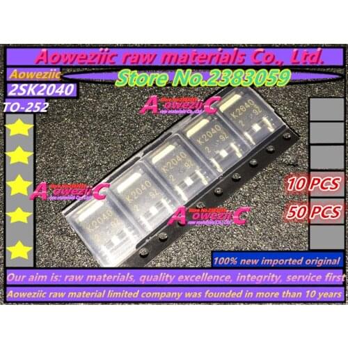 Aoweziic 2018+ 100% new imported original 2SK2040-Z-E1 2SK2040 K2040 TO-252N Channel Power Field Effect Transistor