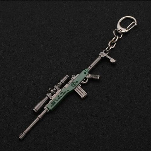 Pubg-Eat-Chickens Keychain For Men 98k-Ak47 Model Keychain Boyfriend Gift Women Men Game Fans Car Keychain
