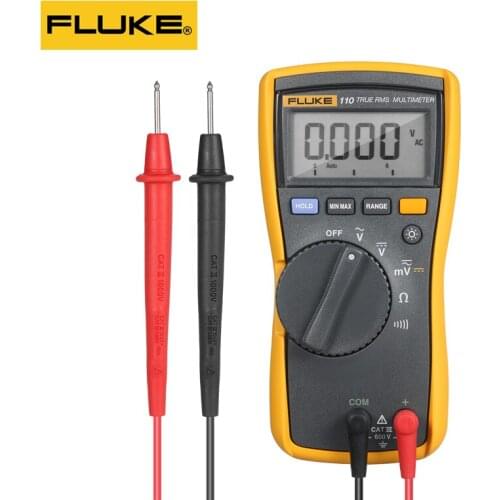 FLUKE 110 TRUE RMS Digital Multimeter High-Precision LED Backlight Auto-Ranging Voltmeter Electrical Diagnosis And Maintenance
