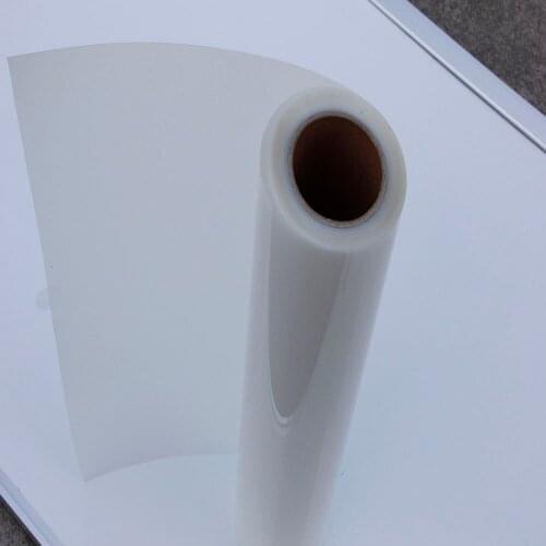 HOHOFILM 50cmx1000cm Clear Metallic HTV Heat Transfer Vinyl T-shirt Garment Vinyl Cutting Film Texiled Vinyl Iron on Vinyl