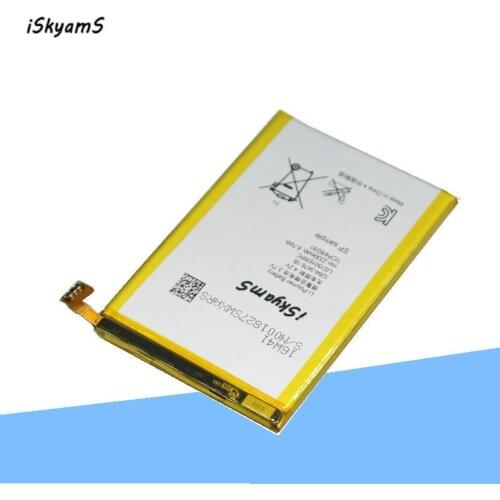 ISkyamS 2x 2330mAh LIS1501ERPC Replacement Battery For Sony L35h ZL X ZQ C650X L35 L35i L35a LT35h LT35i C6502 C6503 C6506
