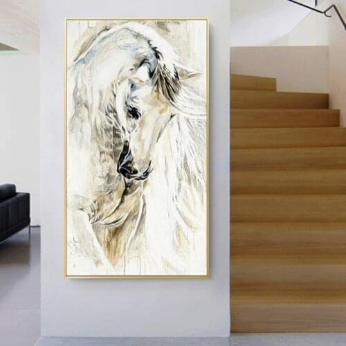 Canvas Paintings Wall Art Print Animal Picture The Horse Canvas Painting for Living Room Wall Art Picture Home Decor and Prints