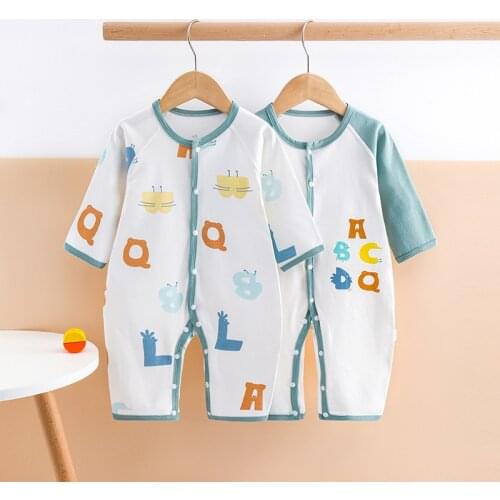 Spring fall newborn baby girls boys clothes rompers sets for baby outfit jumpsuit girls boys baby clothing 1st birthday rompers