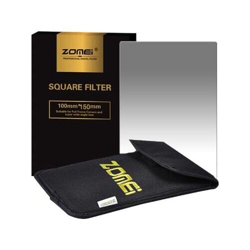 Zomei Square Filter 100mm x 150mm Graduated Neutral Density Gray GND248 ND16 100mm*150mm 100x150mm for Cokin Z-PRO Series Filter