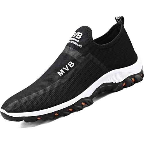 Summer Mesh Men Walking Sneakers Light Running Shoes High Quality Outdoor Sport Loafers Big 47 Male Trainers Cheap Lazy Shoes 21