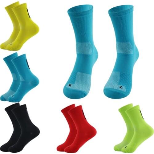 Fashion Sports Socks Breathable Non Slip Socks Comfortable Cotton Cycling Socks