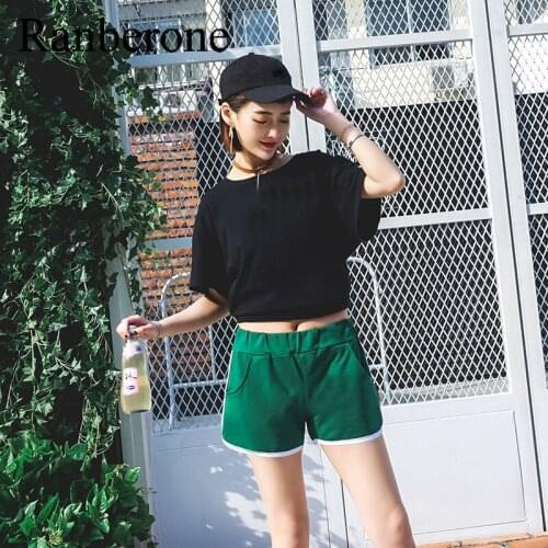Fashion Womens Summer Shorts Stretch Waist Casual Short Harajuku Beach Sexy Short Gym Legging Sport Fitness Running Clothing
