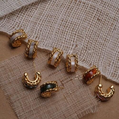 2020 New Trendy Womens Earrings Retro Dangle Ear Stud Earrings For Women Accessories Brides Wedding Party Jewelry Wholesale