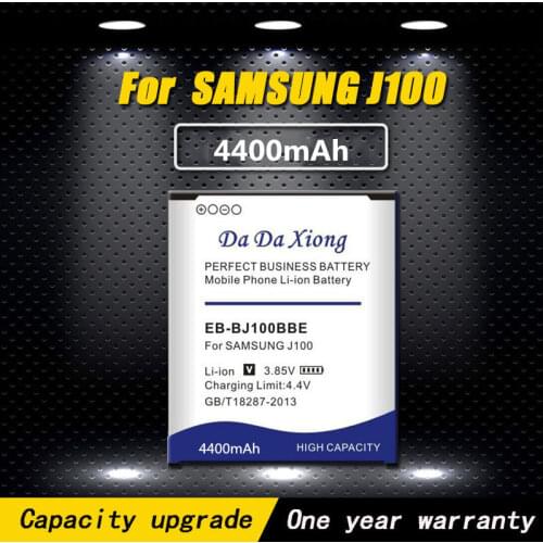 New High quality 4400mAh EB-BJ100BBE Li-ion Phone Battery use for Samsung Galaxy J100 J100F J100H J100M Phone Free shipping