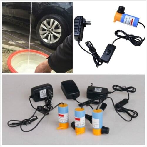 NuoNuoWell Mini Submersible Pump Aquarium Water Change Fish Tank Cutting Machine Water Supply DIY Watering flowers