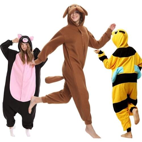 XXL Raccoon Kigurumi Adults Men Women Pajamas Animal Pyjamas Onesie Cartoon Costume Halloween Cosplay Jumpsuit One-Piece Pijamas