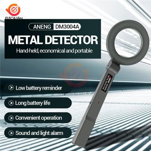 DM3004A Metal Detector High Sensitivity Handheld Body Search Tools Portable Security Super Scanner Tool Metal Detector Finder