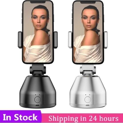 For Photo Vedio Intelligent 360° Selfie Shooting Gimbal Face Object Tracking Selfie Stick Apai Genie APP Controll Phone Holder