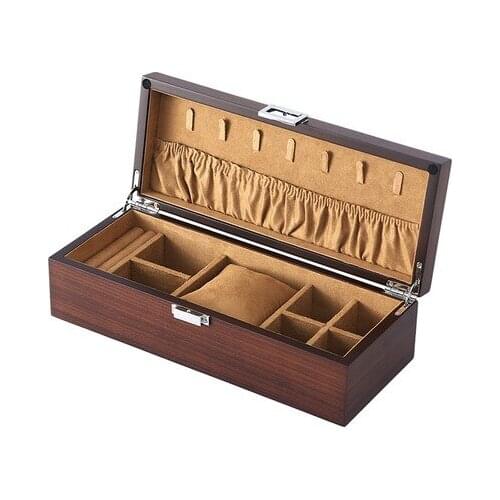 Fashin 2layer wooden jewelry box watch box wooden box storage box organizer storage containers for jewelry storage MSSH025