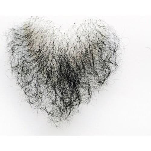 Silicone doll pubic hair patch love invisible breathable private false pubic hair lace net body hair patch