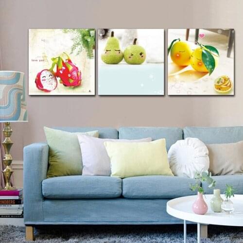 Modern Kitchen Restaurant Wall Canvas Painting Fruit Picture Art Print Poster And Print Wall Decoration Picture Painting H9