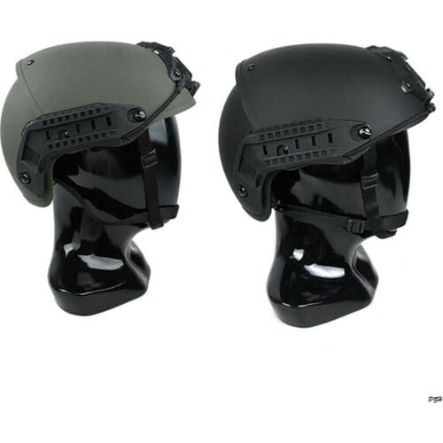 TMC-18AF Hunting Tactical AF Helmet With Shroud Airsoft No Mark Ver BK/RG