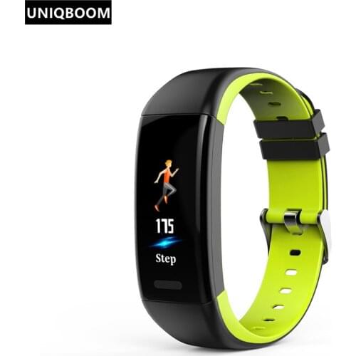 UNIQBOOM Brand X1 Smartband Instant Message Smart Band Watch Caller Heart Rate Monitor Fitness Tracker IP67 Waterproof Bracelet