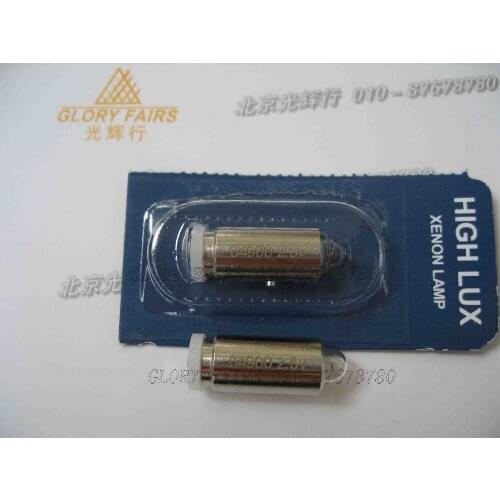 2pcs,For Welch Allyn 04900-U,direct ophthalmoscope,HPX 049 W.A.04900,WelchAllyn ophthlamic,High Lux 04900 3.5V halogen bulb